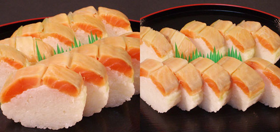 サーモン寿司のお取り寄せ